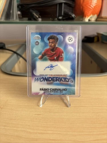 Fabio Carvalho 2022 Topps Chrome UEFA Club Competitions