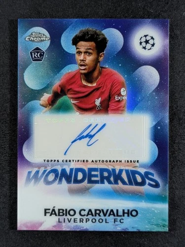 Fabio Carvalho 2022 Topps Chrome UEFA #W-8