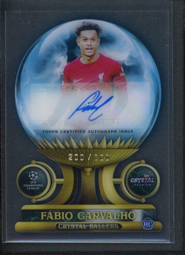 Fabio Carvalho 2023 Topps Cristal Premium /200