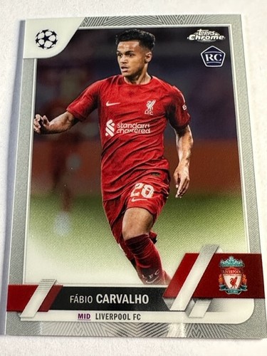 Fabio Carvalho 2022 Topps Cromo UEFA UCL