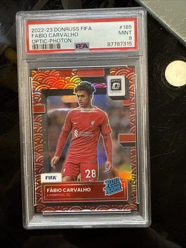 Fabio Carvalho 2022 Panini Donruss FIFA Optic