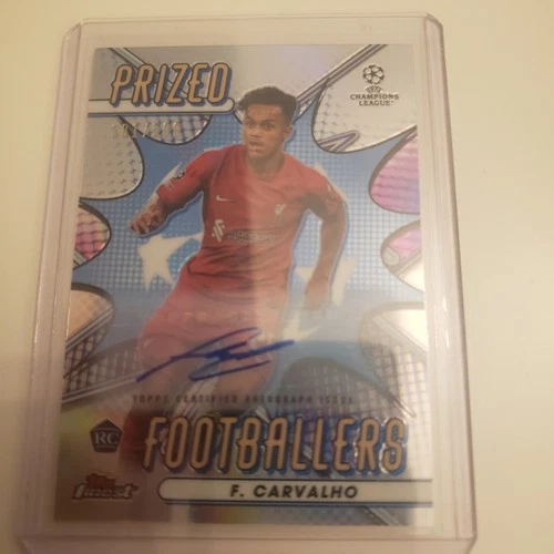Fabio Carvalho 2022 Topps Finest /500