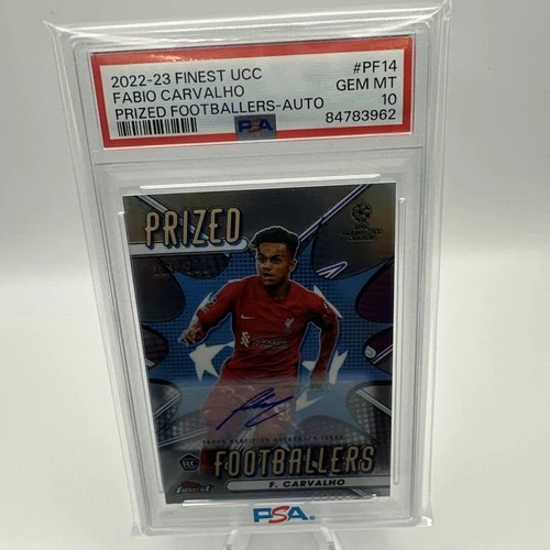 Fabio Carvalho 2022 Topps Finest /500