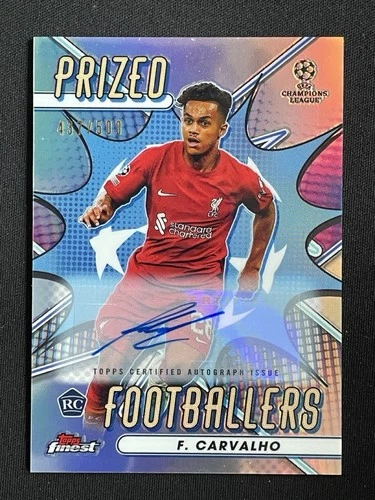 Fabio Carvalho 2022 Topps Finest /500