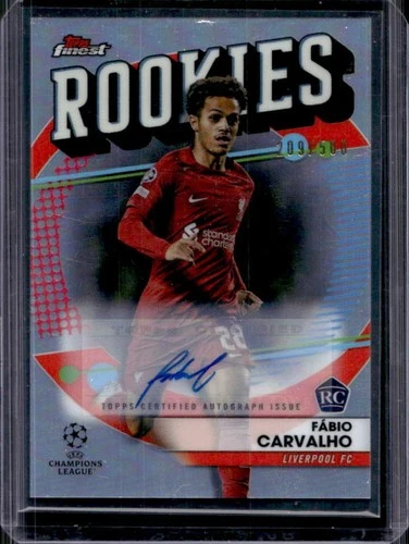 Fabio Carvalho 2022 Topps Finest /500