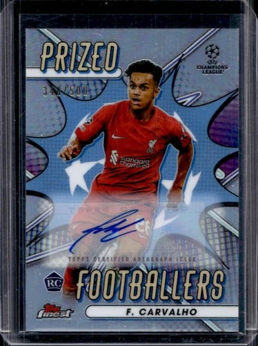 Fabio Carvalho 2023 Topps Finest /500