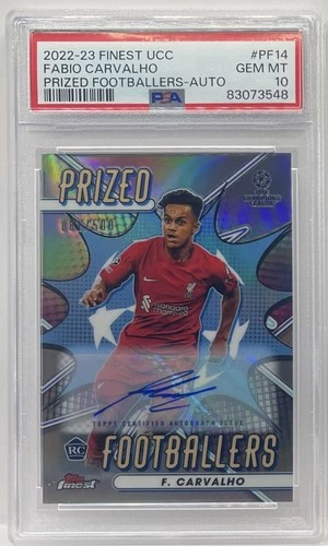 Fabio Carvalho 2023 Panini Finest /500