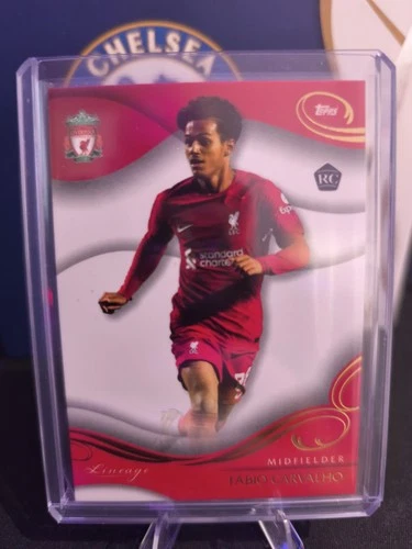 Fabio Carvalho 2022 Topps Liverpool FC Lineage