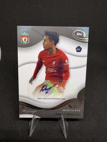 Fabio Carvalho 2022 Topps Liverpool FC Lineage