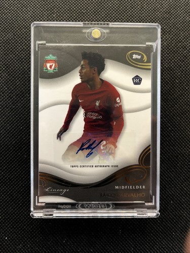 Fabio Carvalho 2022 Topps Liverpool Lineage