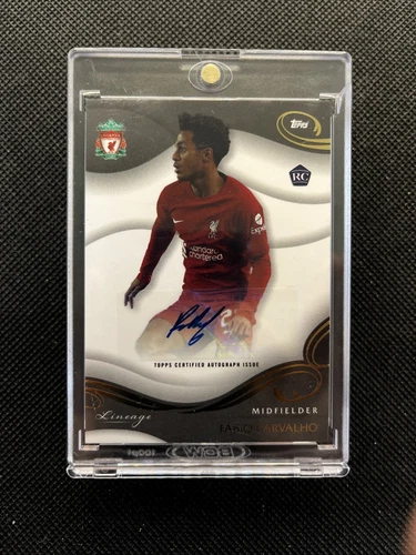 Fabio Carvalho 2022 Topps Liverpool Lineage