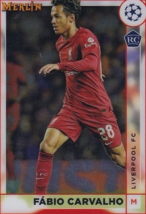 Fabio Carvalho 2022 Topps Merlin Chrome