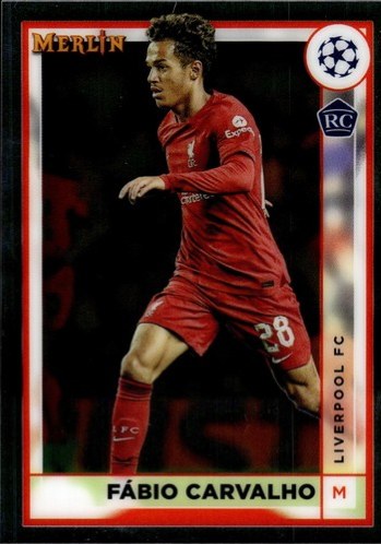 Fabio Carvalho 2022 Topps Merlin Chrome