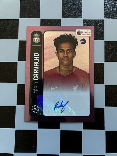 Fabio Carvalho 2022 Topps Merlin's Heritage Viola /25