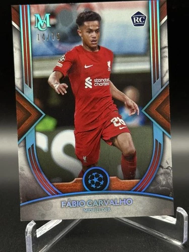 Fabio Carvalho 2022 Topps Museum Collection Sapphire /75
