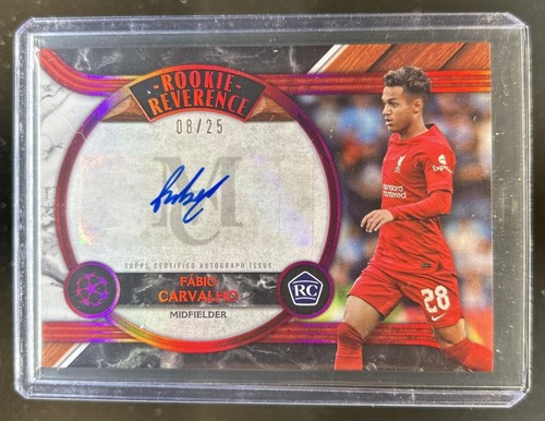 Fabio Carvalho 2022 Topps Museum Rubí /25