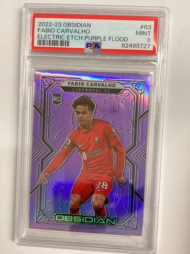 Fabio Carvalho 2022 Panini Obsidian /25