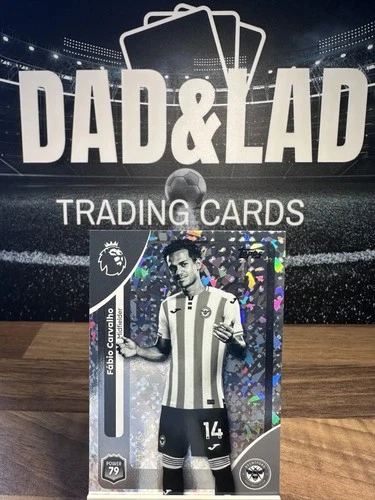 Fabio Carvalho 2026 Topps Premier League Black and White /75