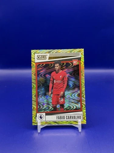 Fabio Carvalho 2022 Panini Premier League Score Gold Wave /10