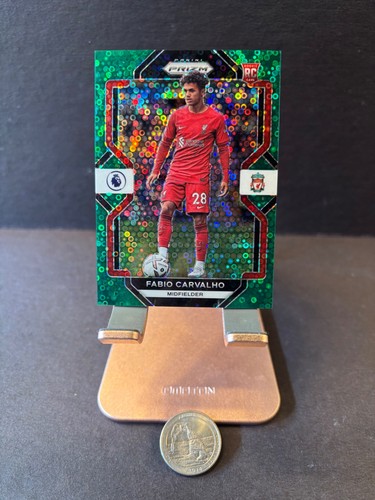 Fabio Carvalho 2022 Panini Prizm Green Disco /5