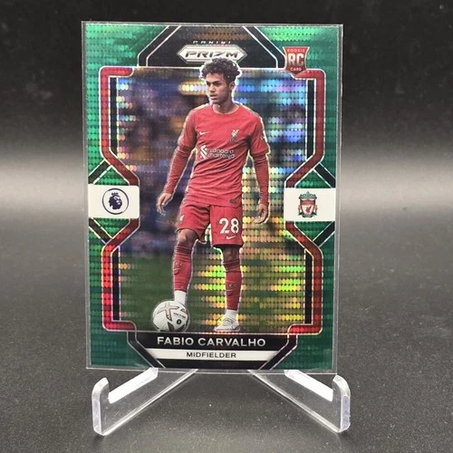 Fabio Carvalho 2023 Panini Prizm Green Pulsar