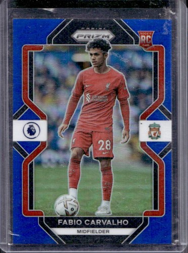 Fabio Carvalho 2022 Panini Prizm Premier League Blue /175