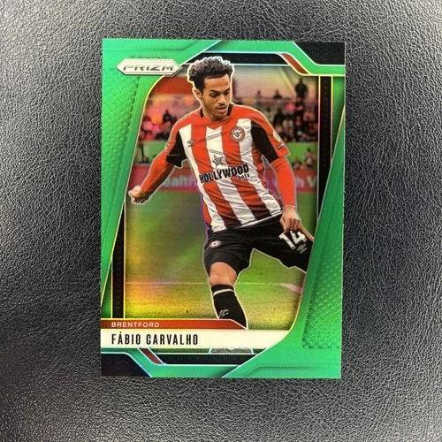 Fabio Carvalho 2024 Panini Prizm Premier League Green /5