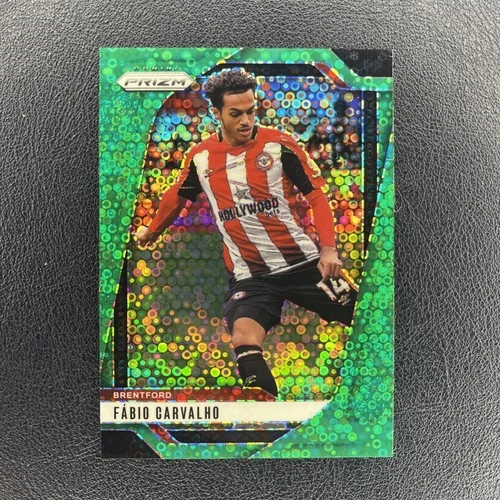 Fabio Carvalho 2024 Panini Prizm Premier League Green Breakaway /5