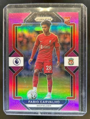 Fabio Carvalho 2023 Panini Prizm Premier League Pink /199