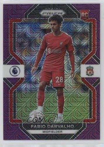 Fabio Carvalho 2022 Panini Prizm Purple /20