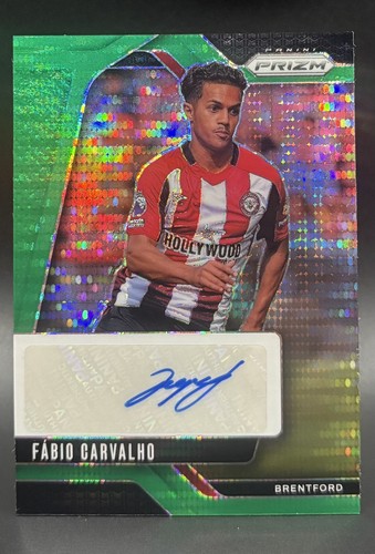 Fabio Carvalho 2024 Panini Prizm Sapphire Green