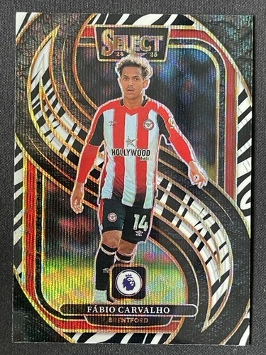 Fabio Carvalho 2024 Panini Select Mezzanine Zebra Prizm #102