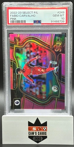 Fabio Carvalho 2022 Panini Select Pink Prizm /99