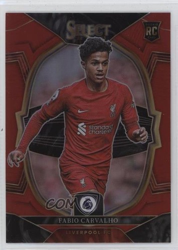 Fabio Carvalho 2023 Panini Select Terrace Red Prizm