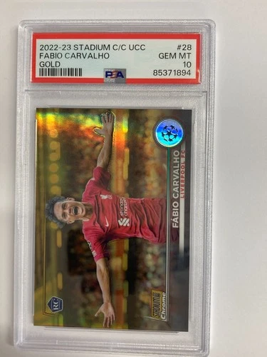 Fabio Carvalho 2022 Topps Stadium Club Chrome 22/50