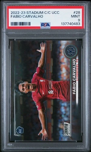 Fabio Carvalho 2022 Topps Stadium Club Chrome