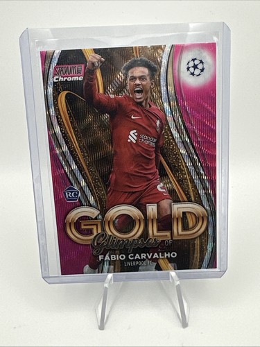 Fabio Carvalho 2023 Topps Stadium Club Gold /150