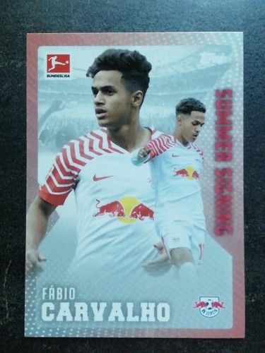 Fabio Carvalho 2023 Topps Summer Signings Bundesliga