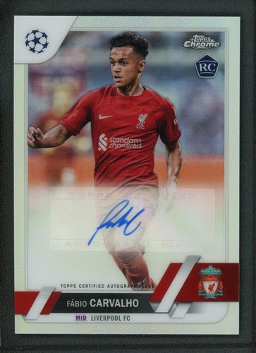 Fabio Carvalho 2023 Topps UEFA Champions League Refractor