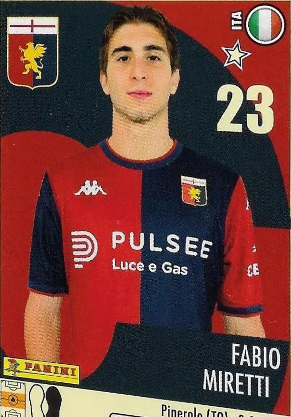 Fabio Miretti 2024 Panini Calciatori Stickers
