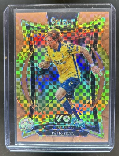 Fabio Silva 2024 Panini Select Bronze Checker Prizm /59