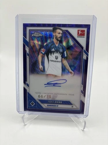 Fabio Vieira 2025 Topps Bundesliga Chrome /75