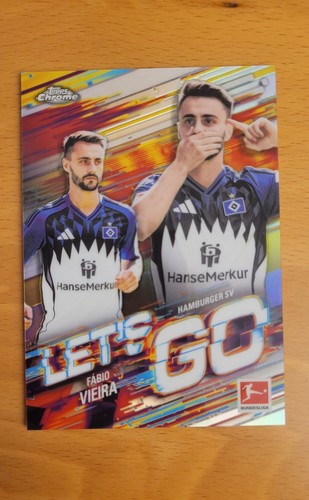 Fabio Vieira 2025 Topps Bundesliga Chrome