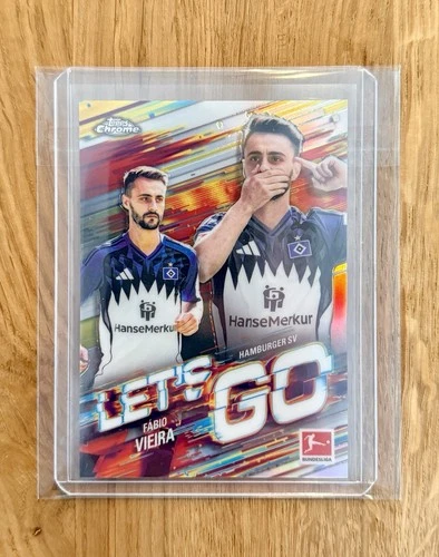 Fabio Vieira 2025 Topps Chrome