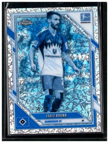 Fabio Vieira 2025 Topps Chrome Frozenfractor /5