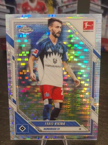 Fabio Vieira 2025 Topps Chrome Pulsar Refractor