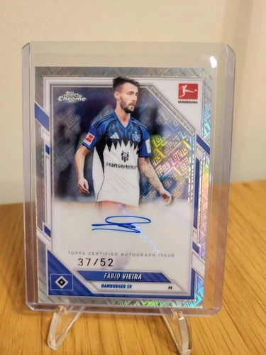 Fabio Vieira 2025 Topps Chrome Toppsfractor /52