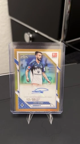 Fabio Vieira 2025 Topps Chrome True Gold /50