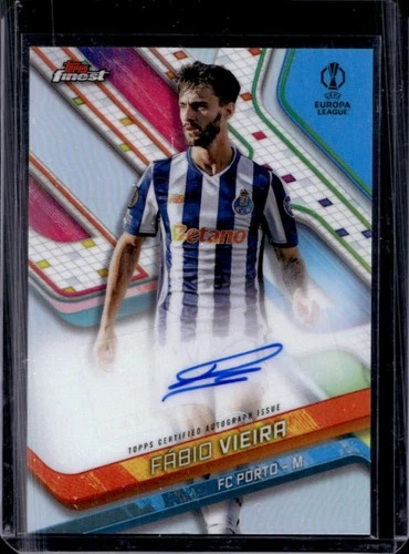 Fabio Vieira 2024 Topps Finest UEFA