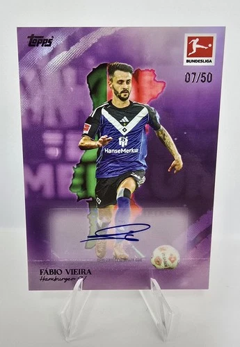 Fabio Vieira 2025 Topps International Stars /50